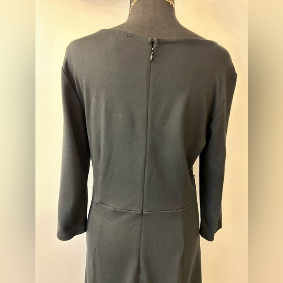 Ann Taylor Twist Front Midi Dress Size 8 - Picture 7 of 11
